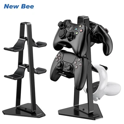 2vrstvý hliníkový stojánek s ovladačem pro herní sluchátka