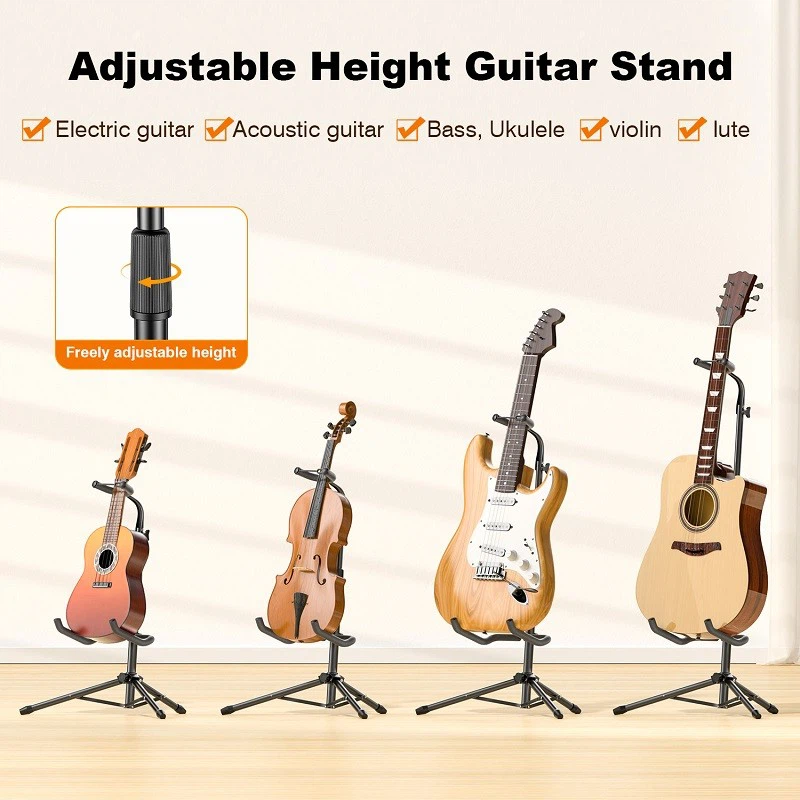 Folding Metal Guitar Stand