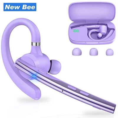 Nová fialová Bluetooth sluchátka značky Bee